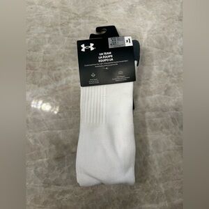 Under Armour White Athletic Socks